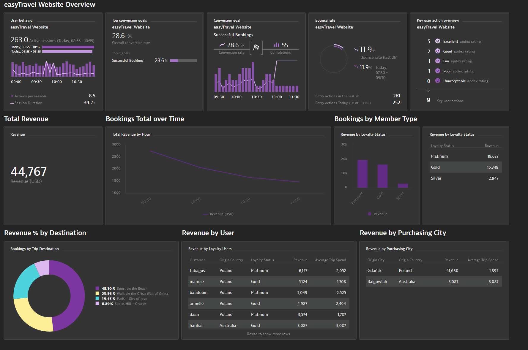 Business Dashboard