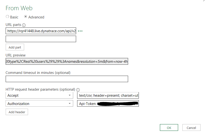 API Result