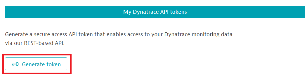 Generate Token