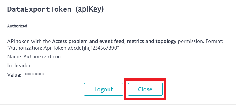 Authorise API