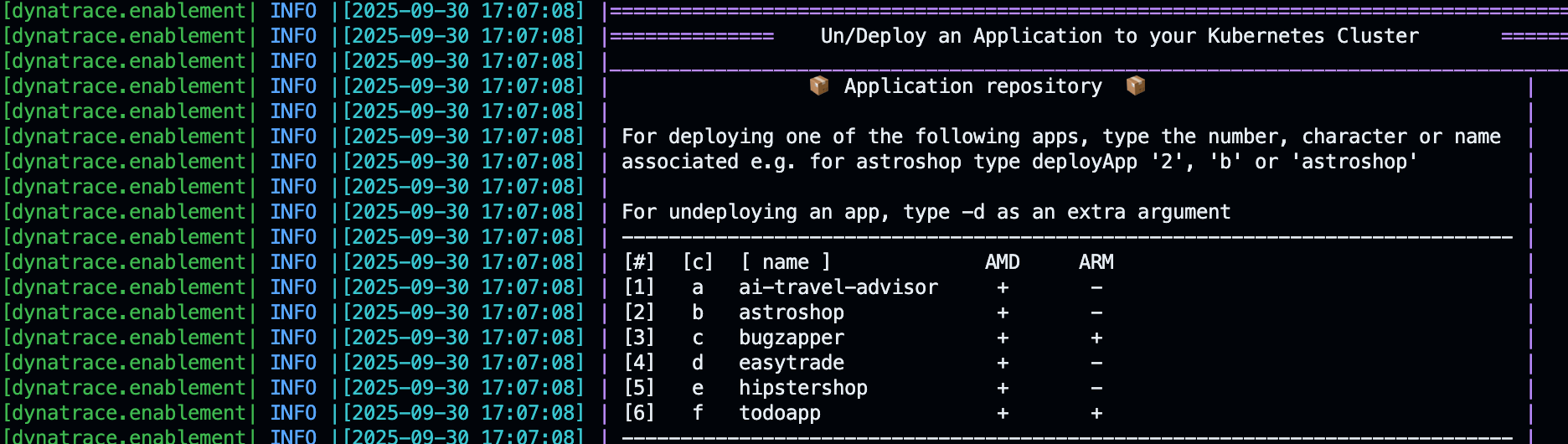 deployApps