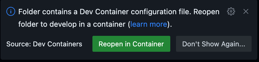 run codespace