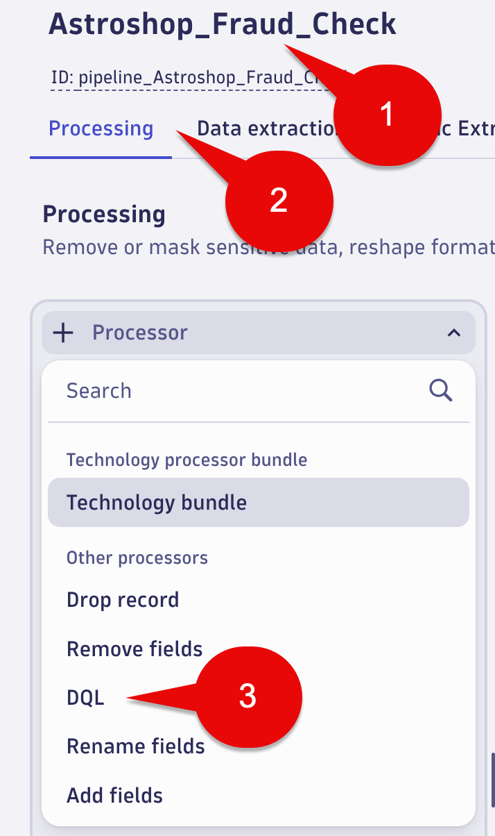 Pipeline Processing Rule Part 1