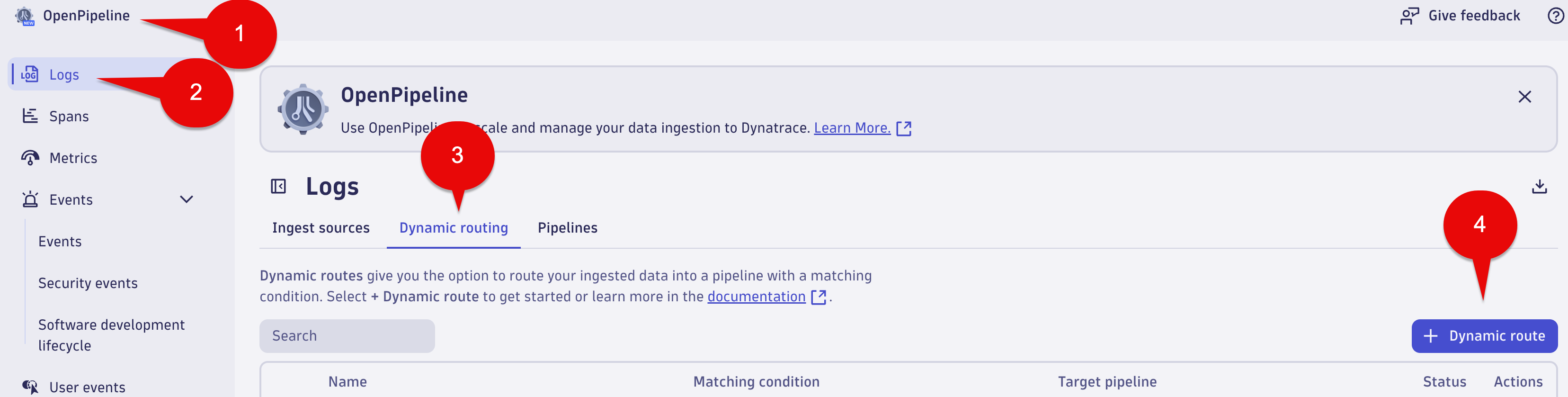 Pipeline Dynamic Route Part 1