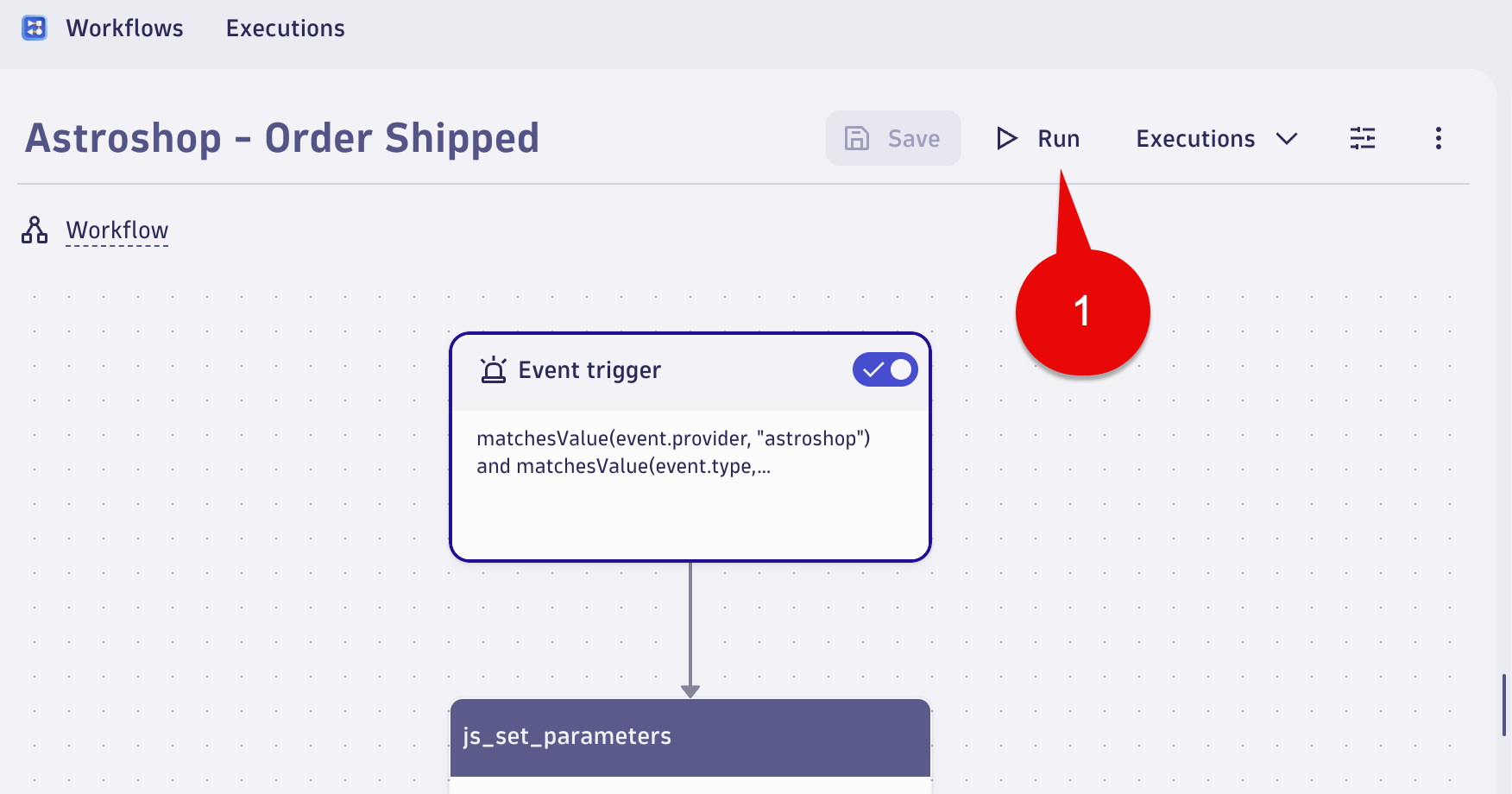 Run Workflow