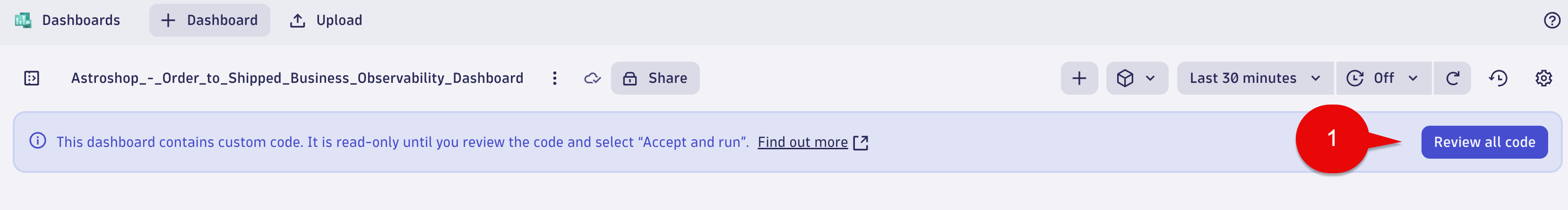 Dashboard Review all Code 1