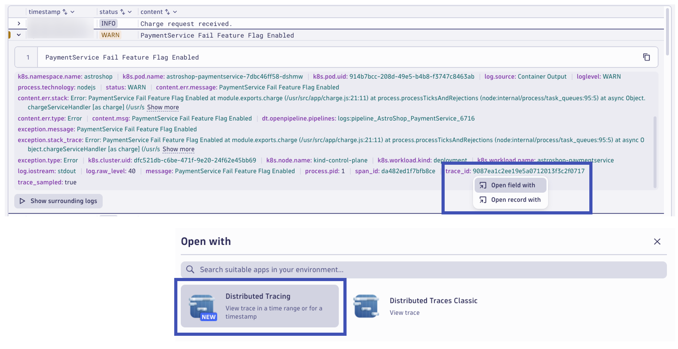 Open Distributed Trace