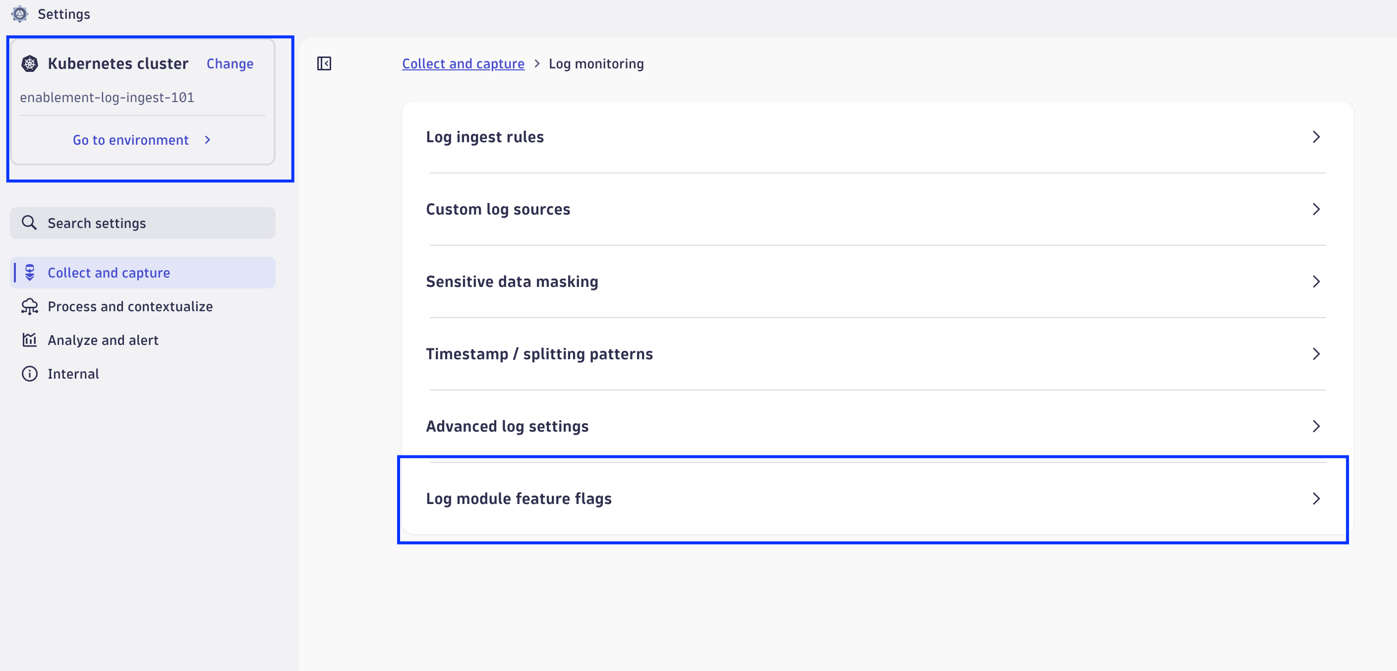 Logs modelu ff