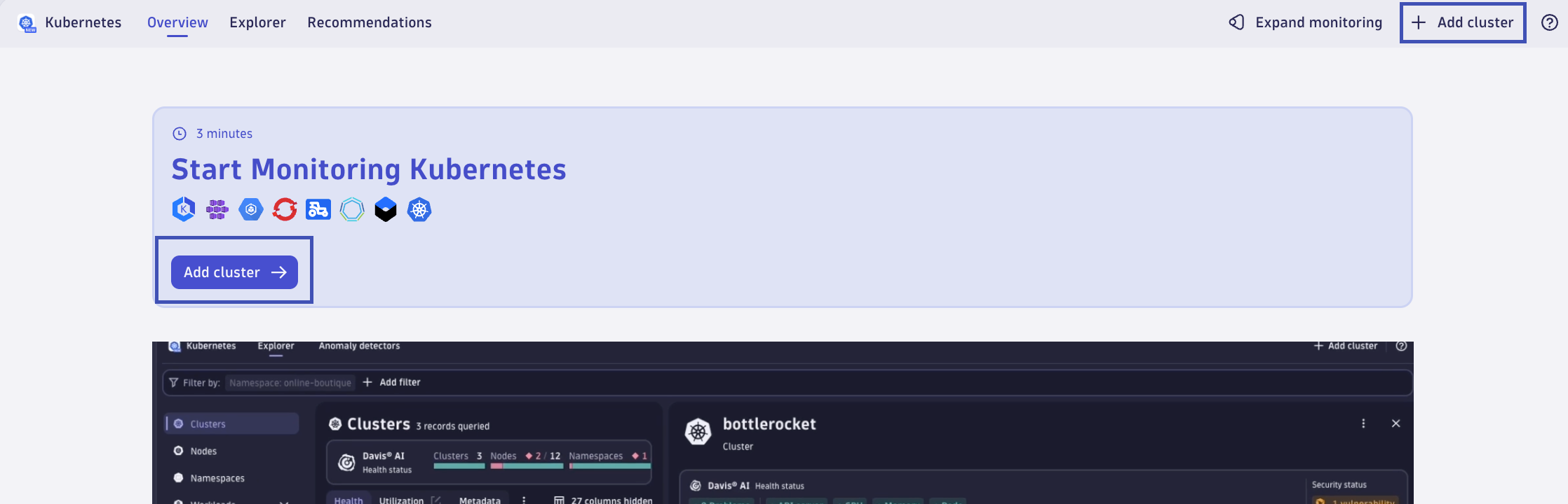 Add Cluster