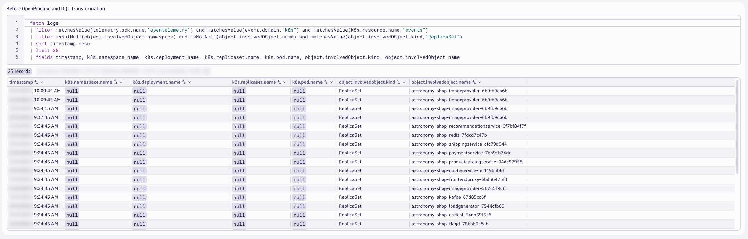 Kubernetes ReplicaSet Pre