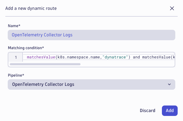 Configure Route