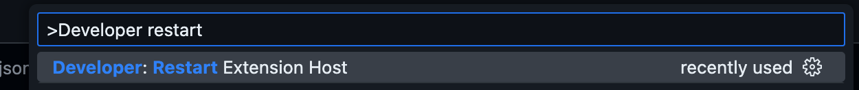 vscode menu