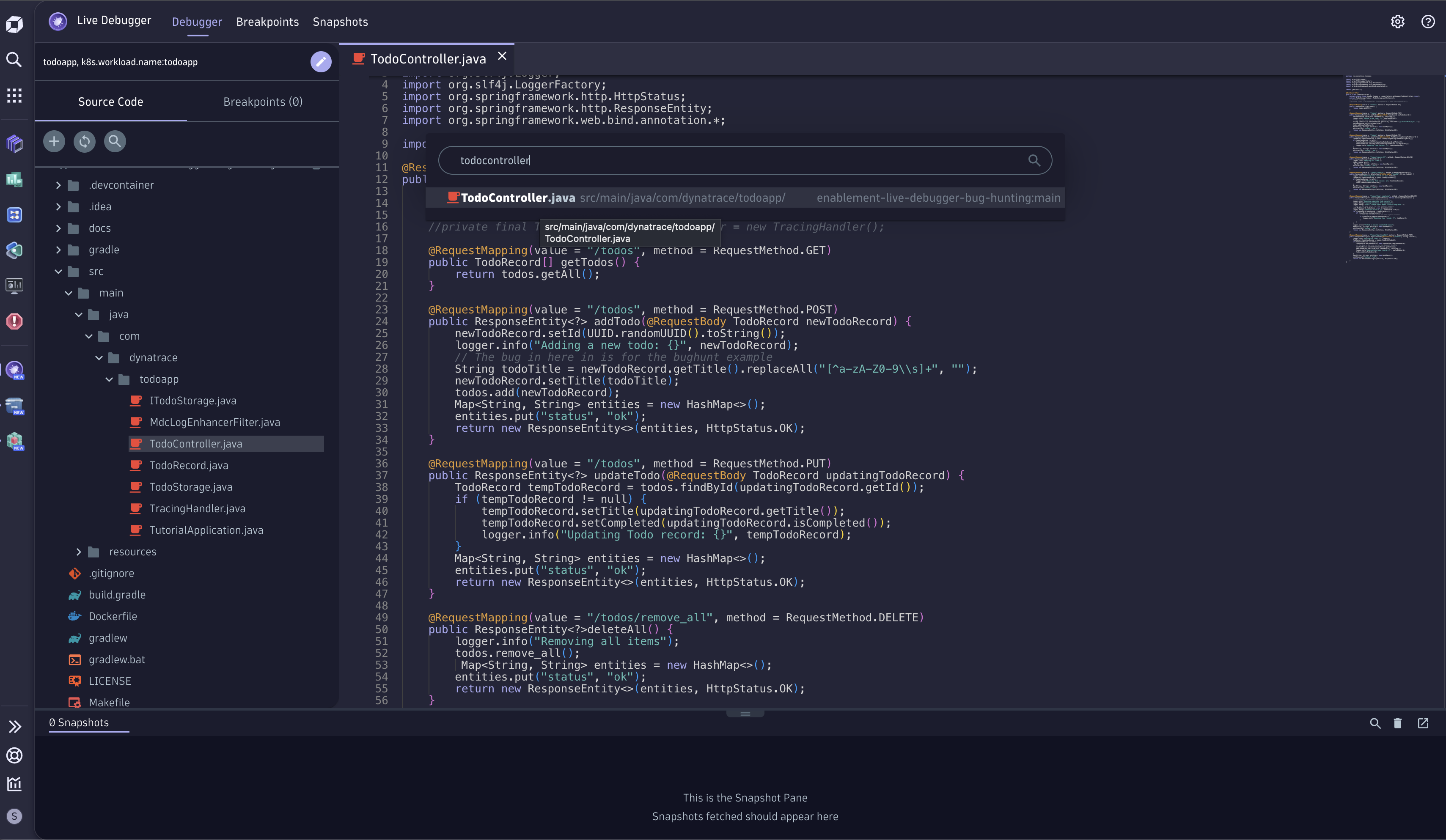 Live Debugger App