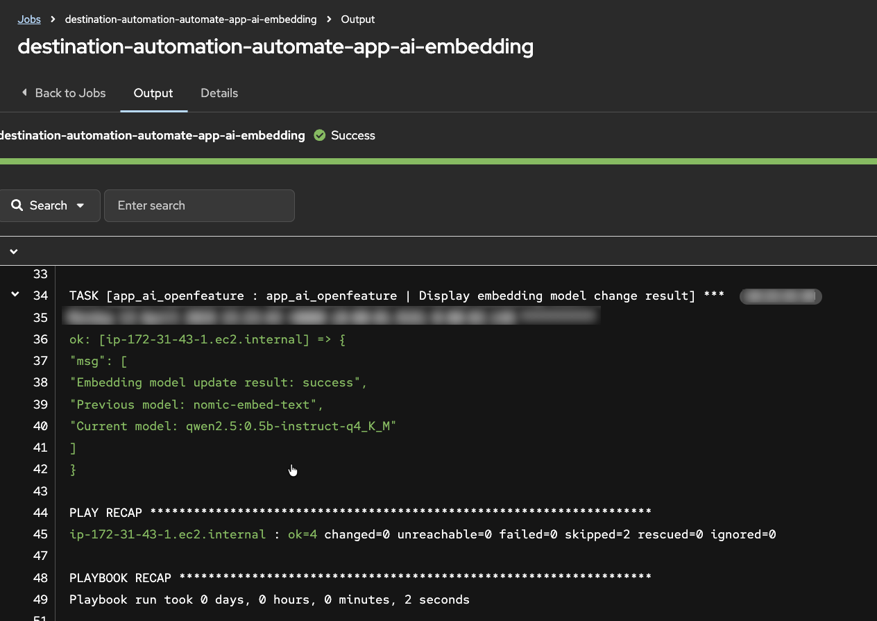 Automate App AI Embedding