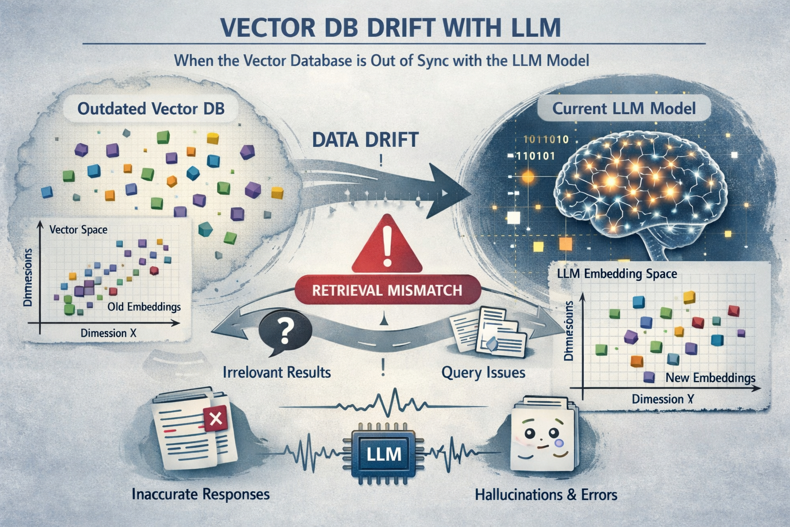 AI Drift Conceptual Image