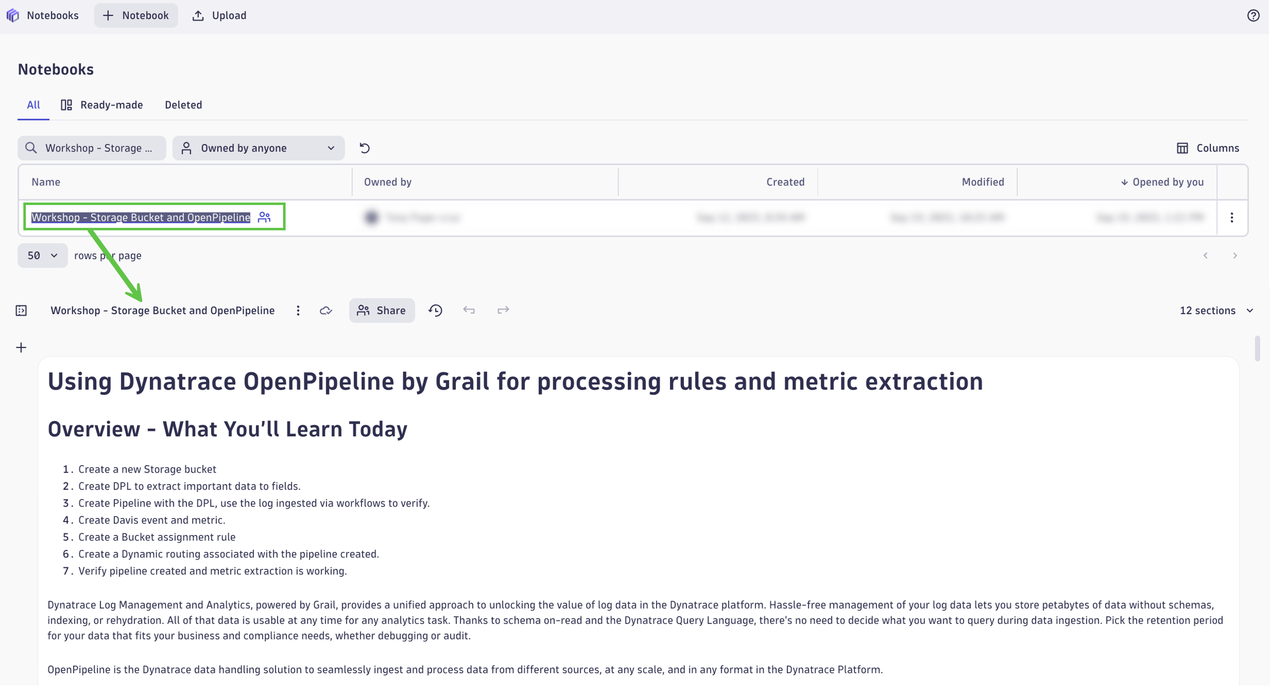 OpenPipeline